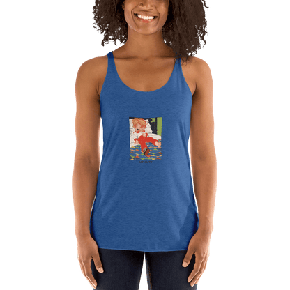 Nursery Rhyme - Deedle Deedle John - "Happy Nappy" Women's Racerback Tank - Whippie's