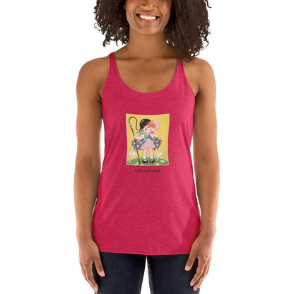 Nursery Rhyme - Little Bo Peep "Lost and Found" - Women's Racerback Tank - Whippie's
