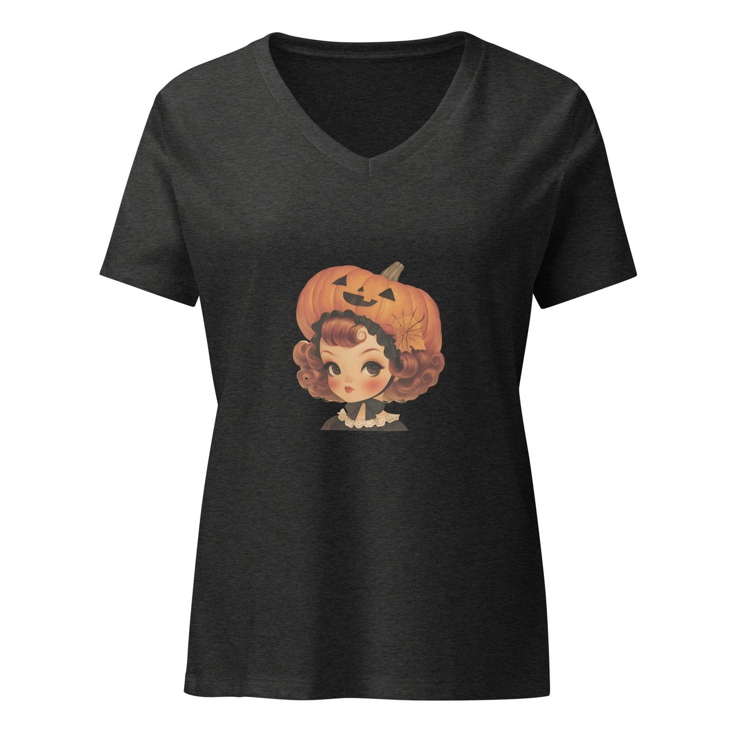 Vintage Boo-tique - Pumpkin Spice & Everything Nice V-Neck Tee - Whippie's