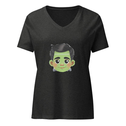 Vintage Boo-tique: Monstruo Mashup - Frankenstein V-Neck Tee - Whippie's