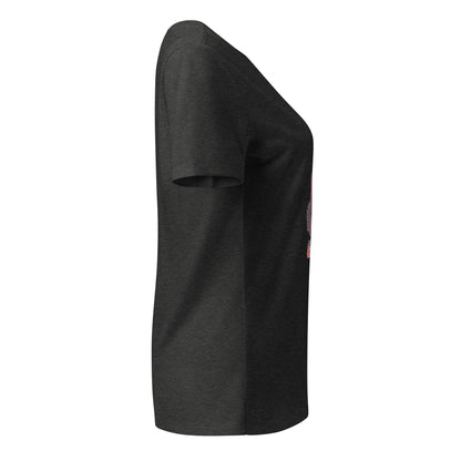 Howl-arious Head Relaxed V-Neck Tee 🐺 - Whippie's