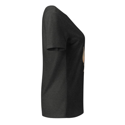 Spooky Cute Bat V-neck Tee - Whippie's