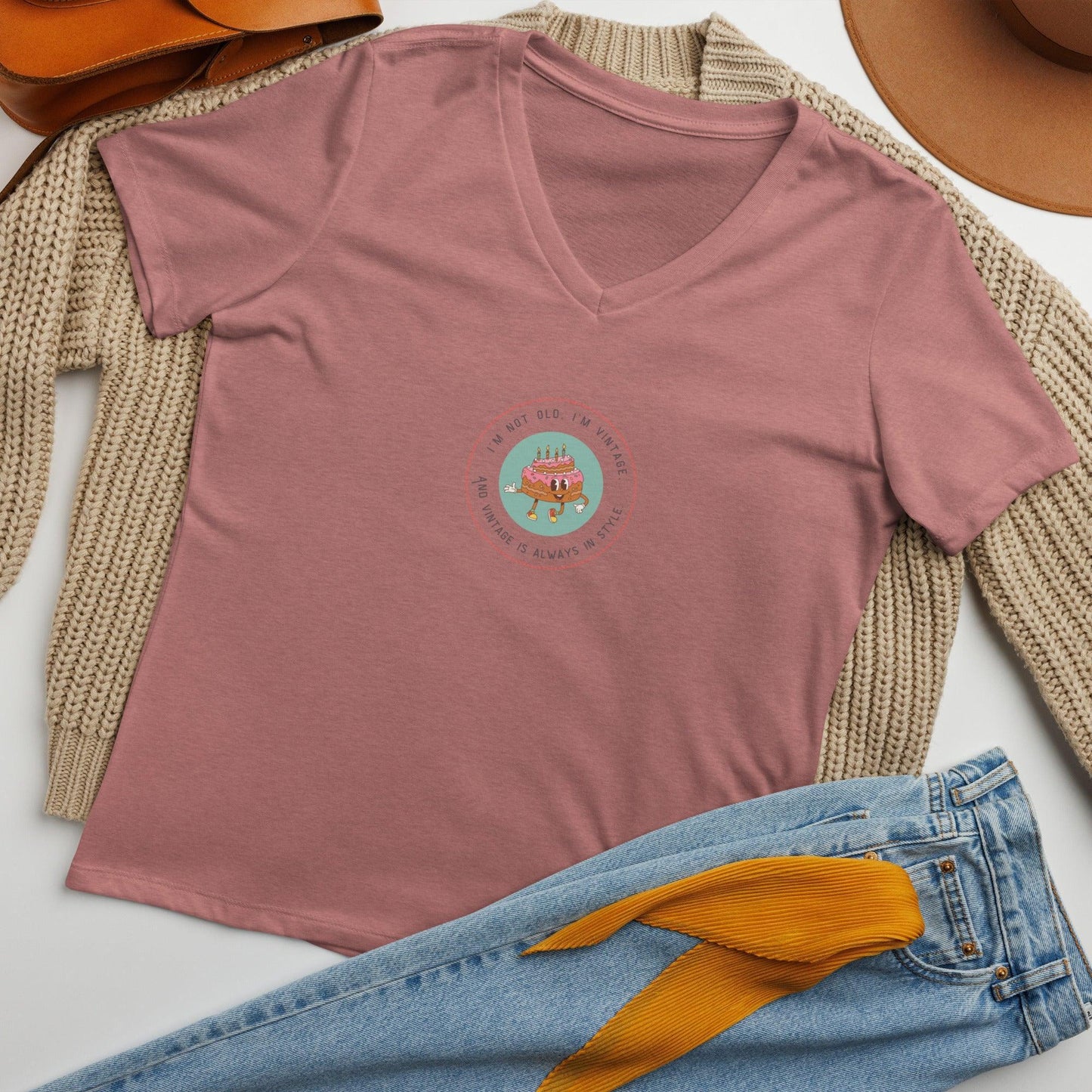 Birthday - Women’s V-neck T-shirt - Whippie's