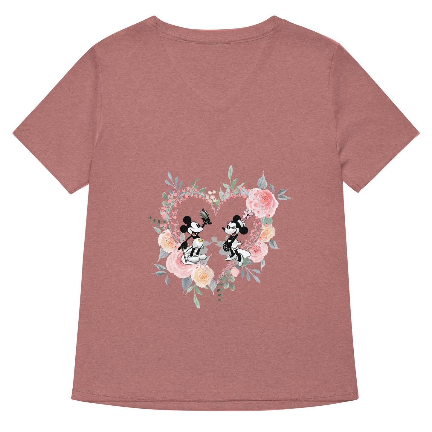 Steamboat Willie - Love - Women’s Relaxed V-neck T-shirt - Whippie's