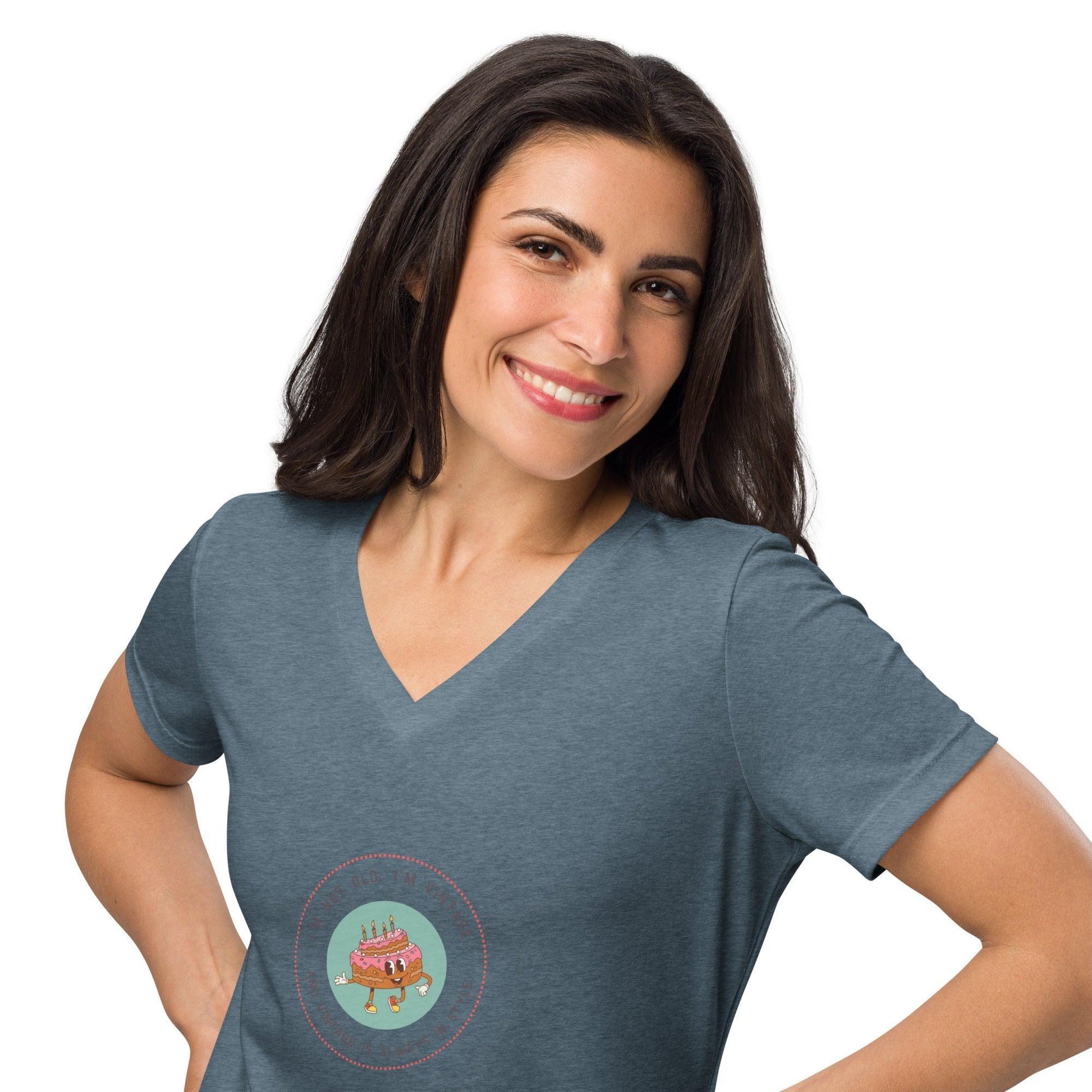 Birthday - Women’s V-neck T-shirt - Whippie's