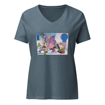 Popeye - Olive Oyl Spa - Women’s V-neck T-shirt - Whippie's