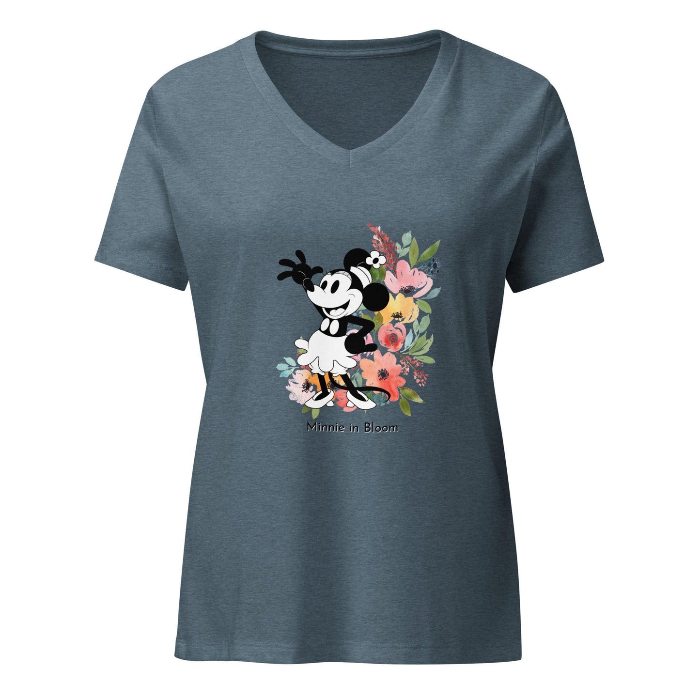Steamboat Willie - Bloom - Women’s V-neck T-shirt - Whippie's