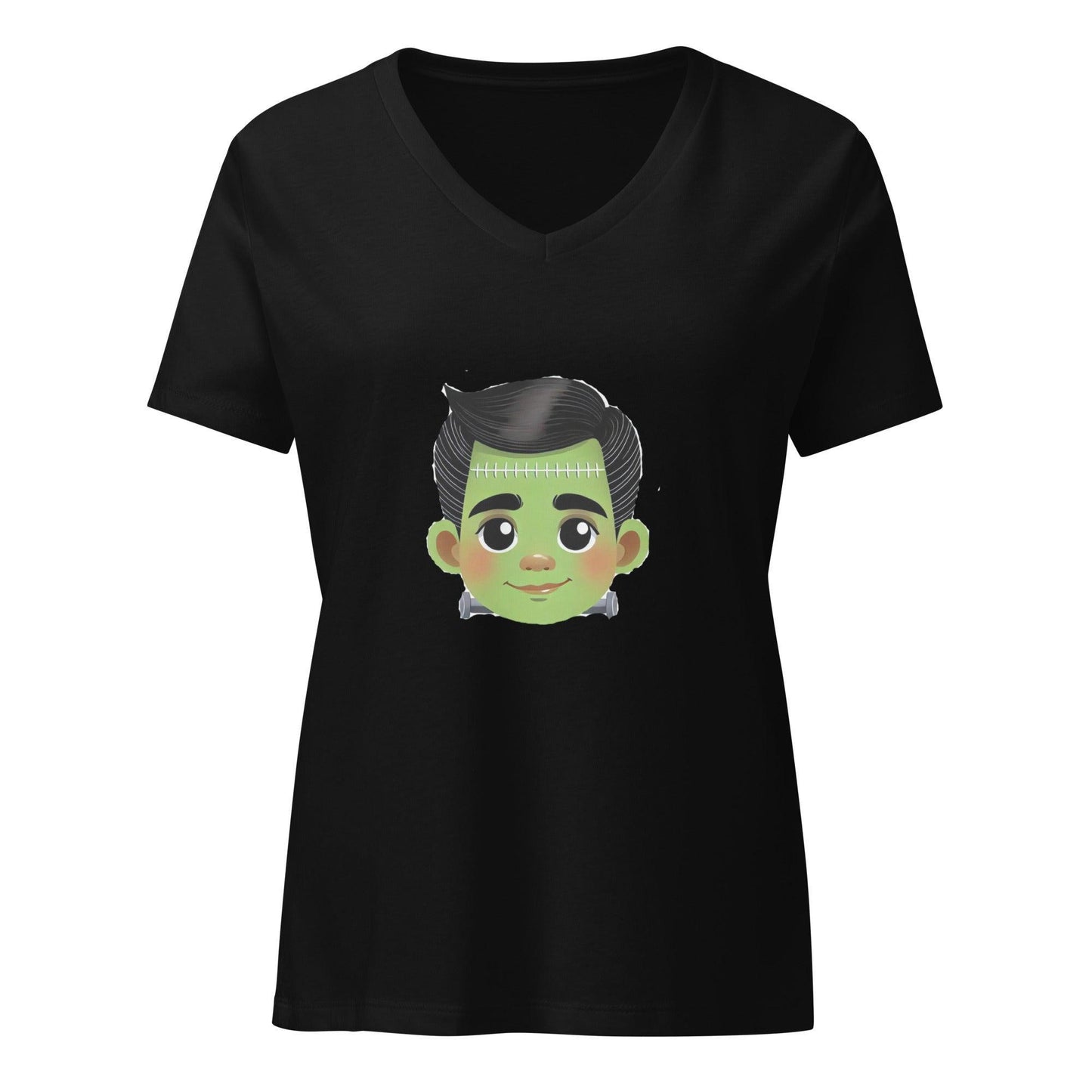 Vintage Boo-tique: Monstruo Mashup - Frankenstein V-Neck Tee - Whippie's