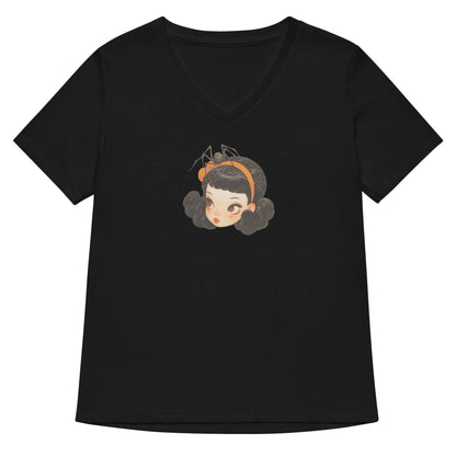 Vintage Boo-tique - Spooky Cute V-neck Tee - Whippie's