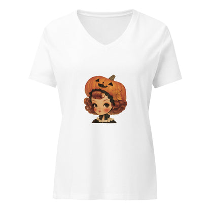 Vintage Boo-tique - Pumpkin Spice & Everything Nice V-Neck Tee - Whippie's