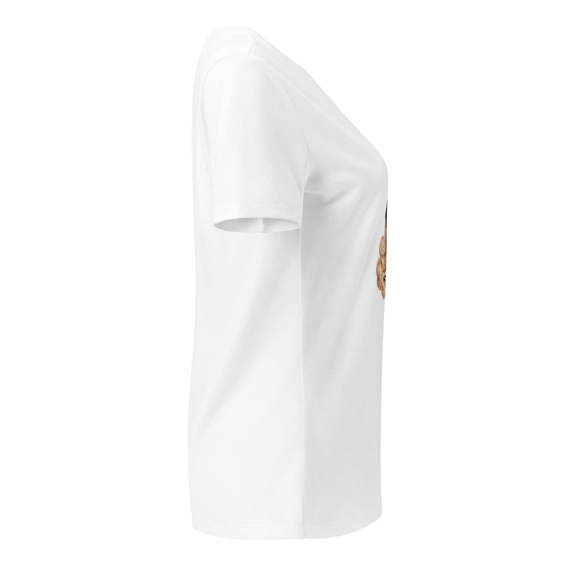 Spooky & Sweet, Vintage Vibes - Women’s Relaxed V-neck T-shirt - Whippie's