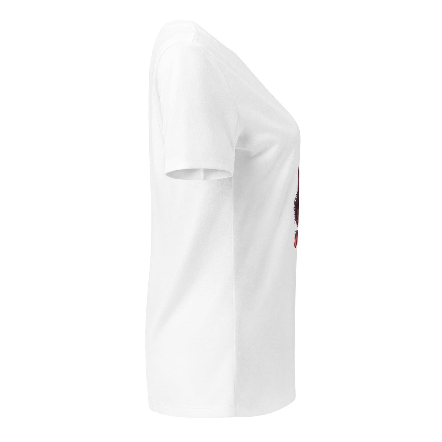 Howl-arious Head Relaxed V-Neck Tee 🐺 - Whippie's