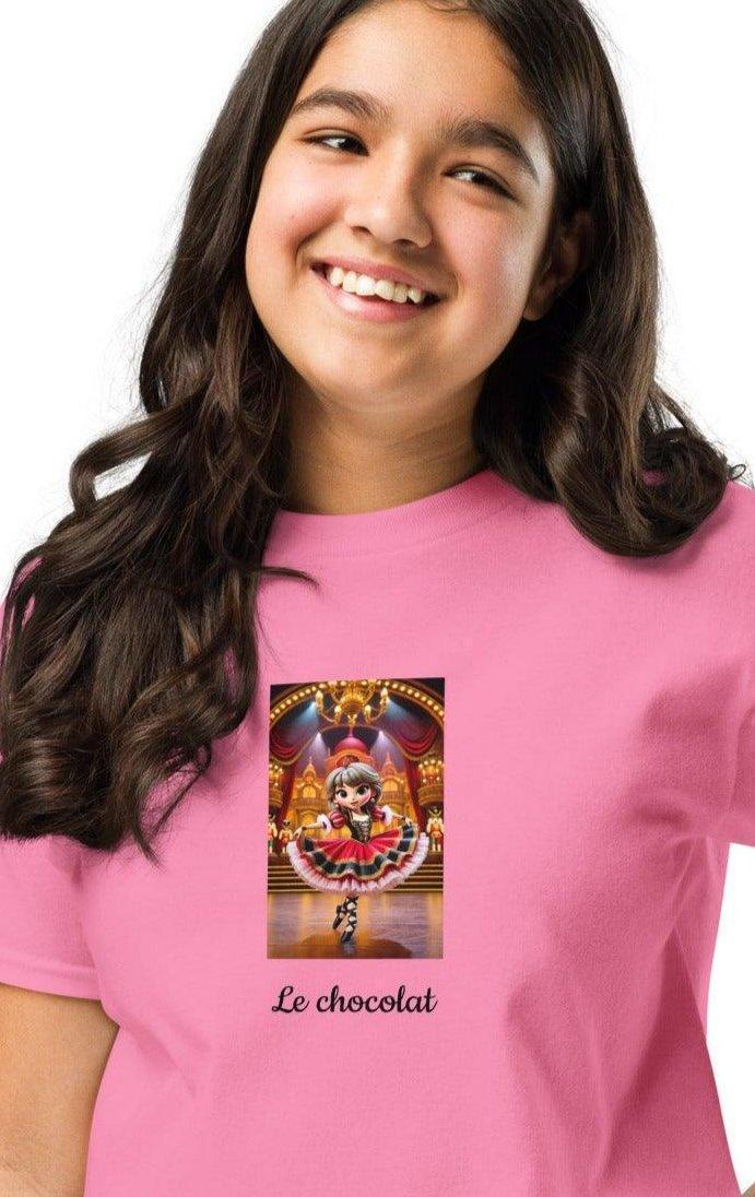 Le chocolat - Brunette Dancer - Youth Tee - Whippie's