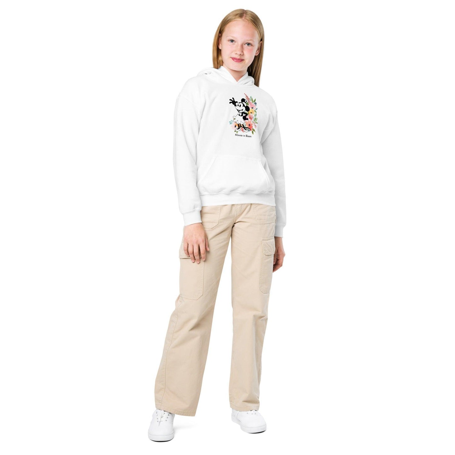 Steamboat Willie - Bloom - Youth Hoodie - Whippie's