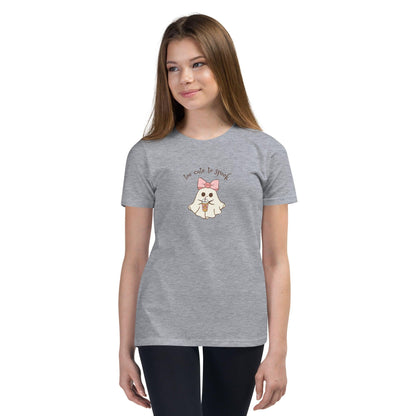 Too Cute to Spook Youth Tee - 👻💖 Boo-tiful and Spook-tacular! 💖👻 - Whippie's