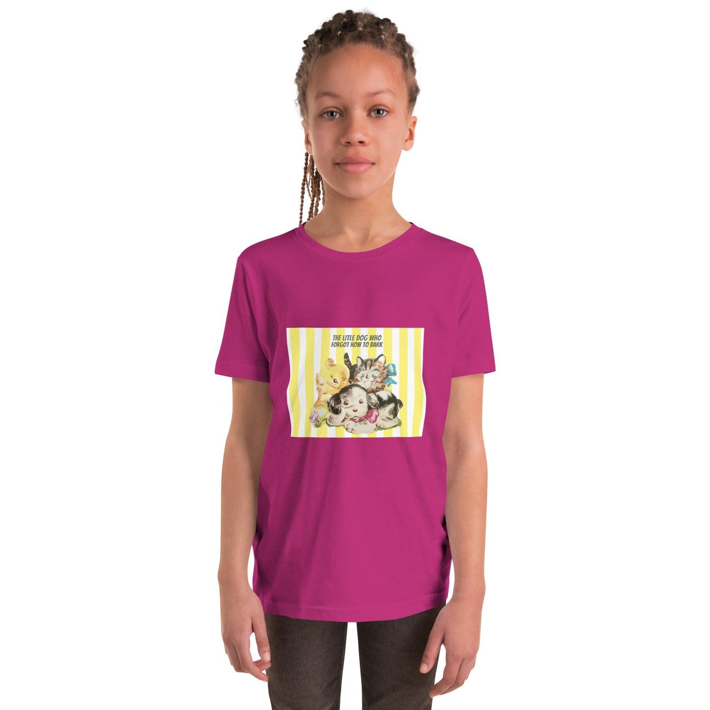 Classic Books - The Little Dog Who Forgot How to Bark - Youth T-Shirt - Whippie's