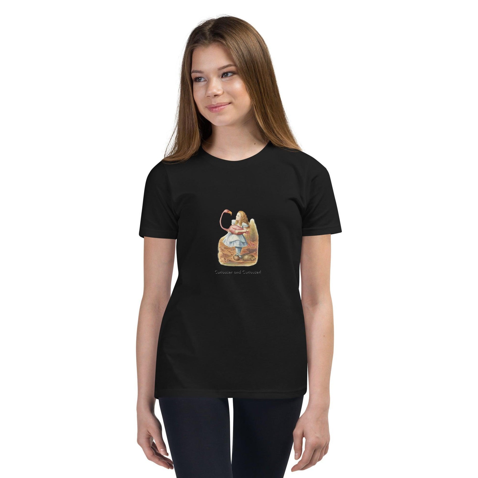 Alice in Wonderland - Flamingo - Youth T-Shirt - Whippie's