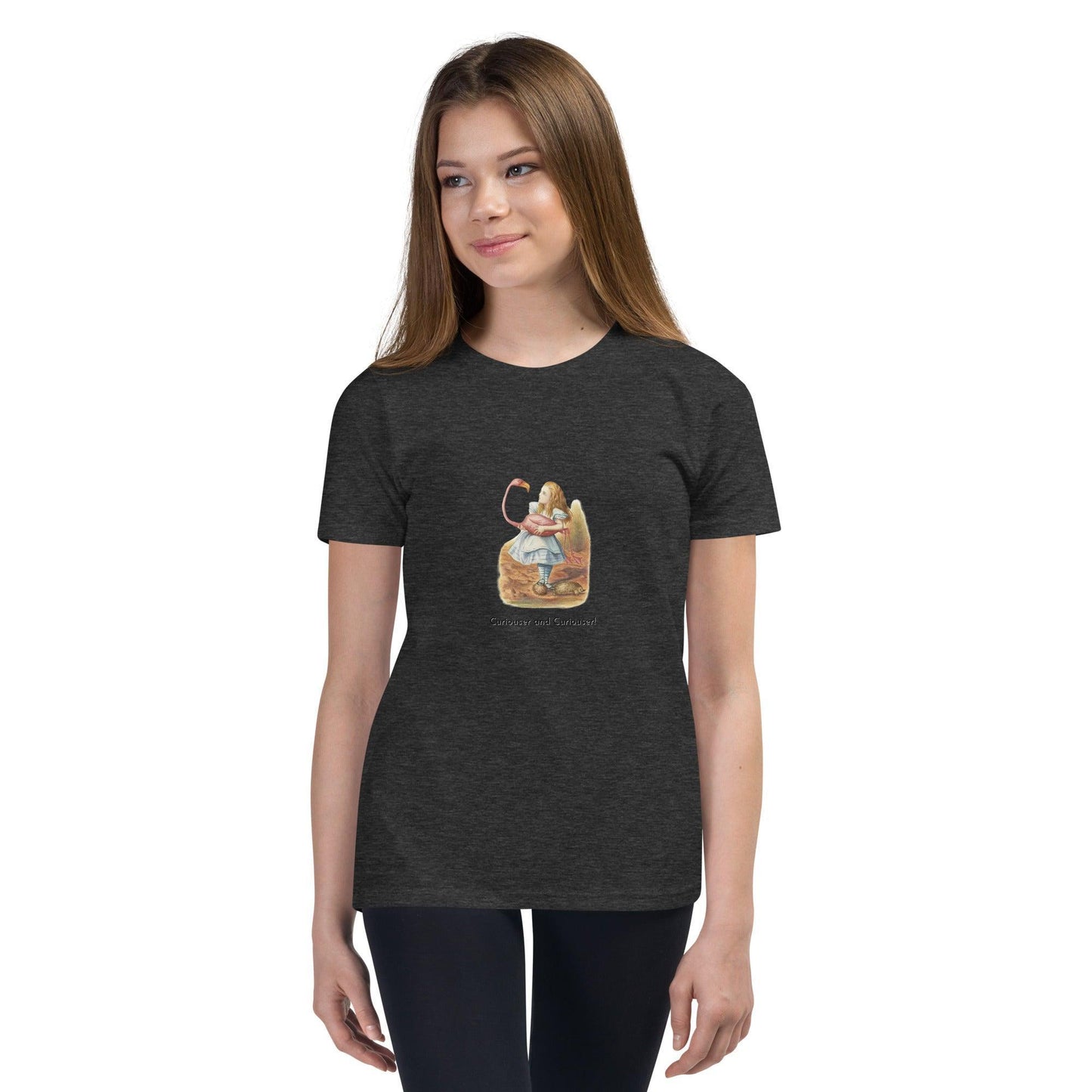 Alice in Wonderland - Flamingo - Youth T-Shirt - Whippie's