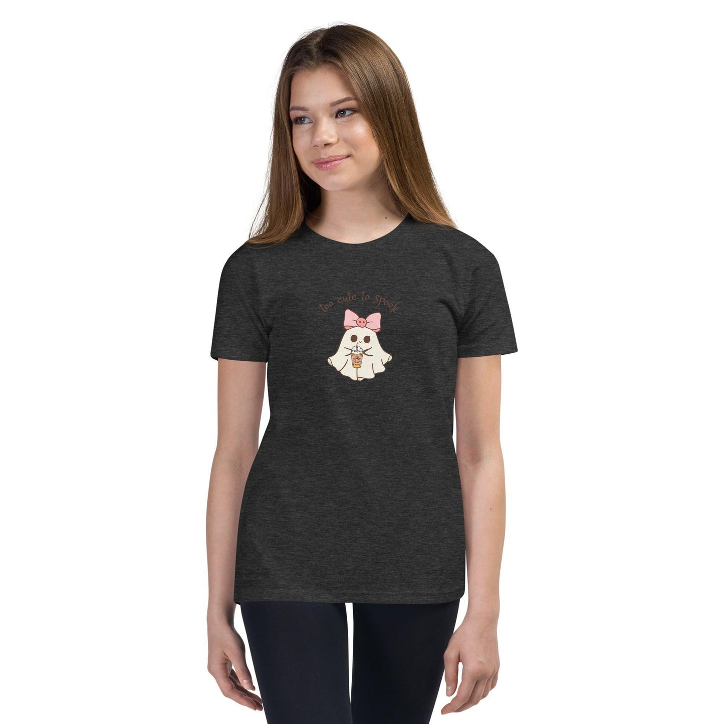 Too Cute to Spook Youth Tee - 👻💖 Boo-tiful and Spook-tacular! 💖👻 - Whippie's