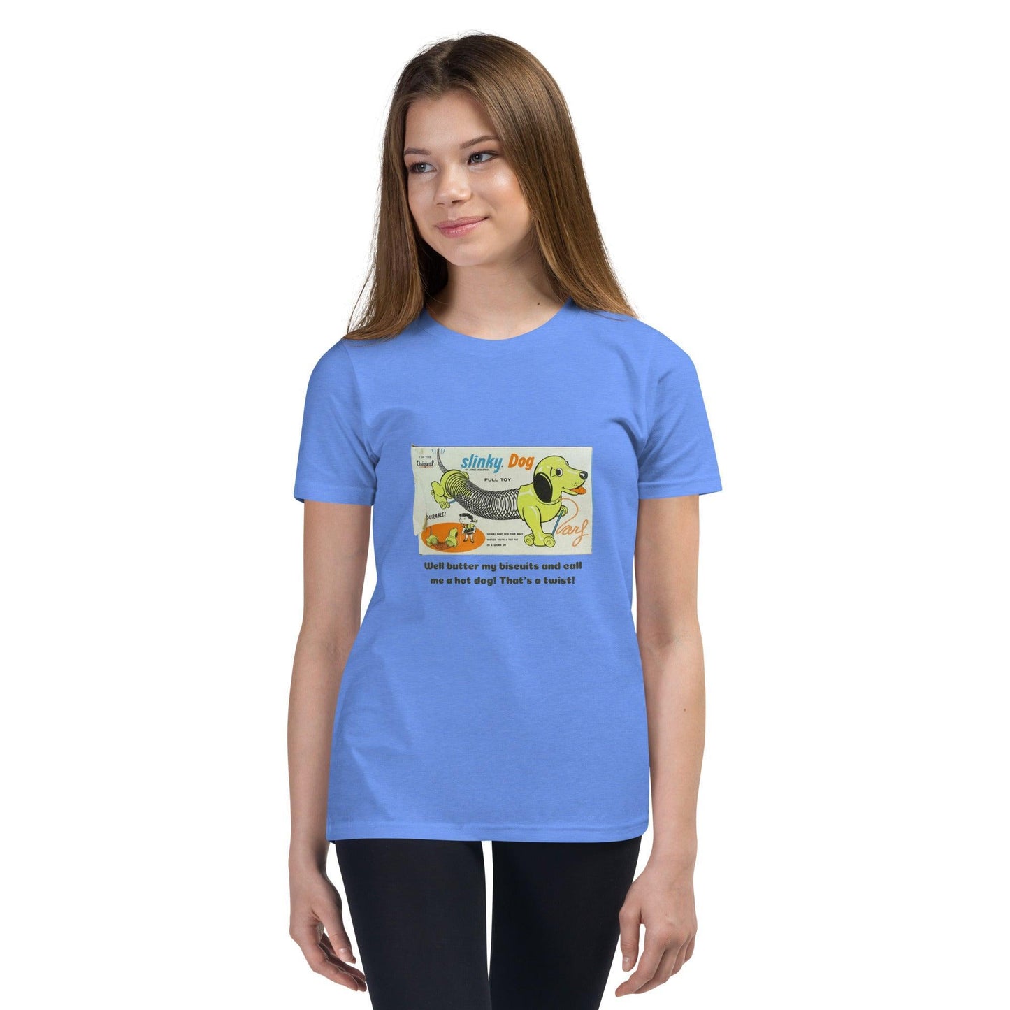 Mascots - Slinky Dog - Youth Short Sleeve T-Shirt - Whippie's