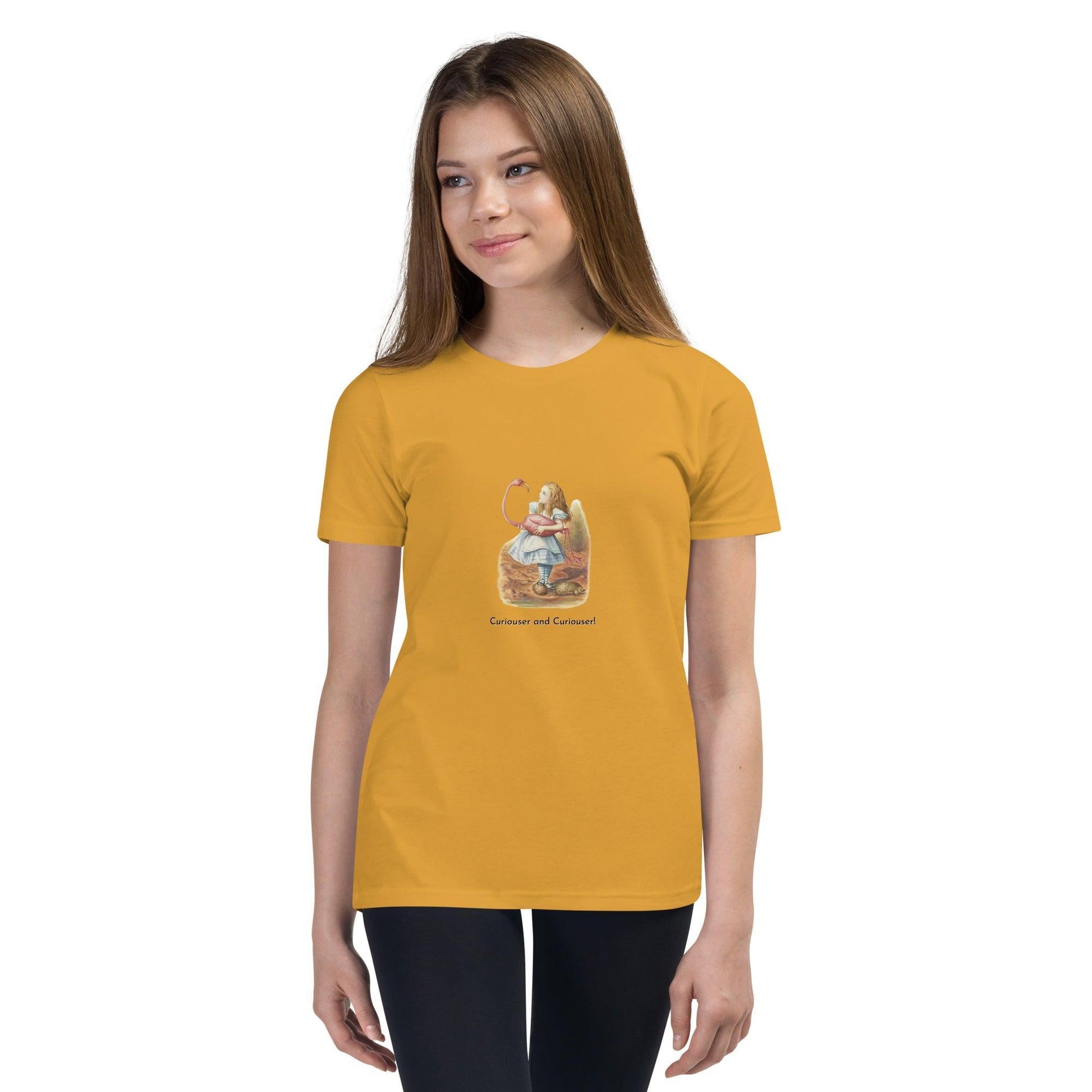 Alice in Wonderland - Flamingo - Youth T-Shirt - Whippie's