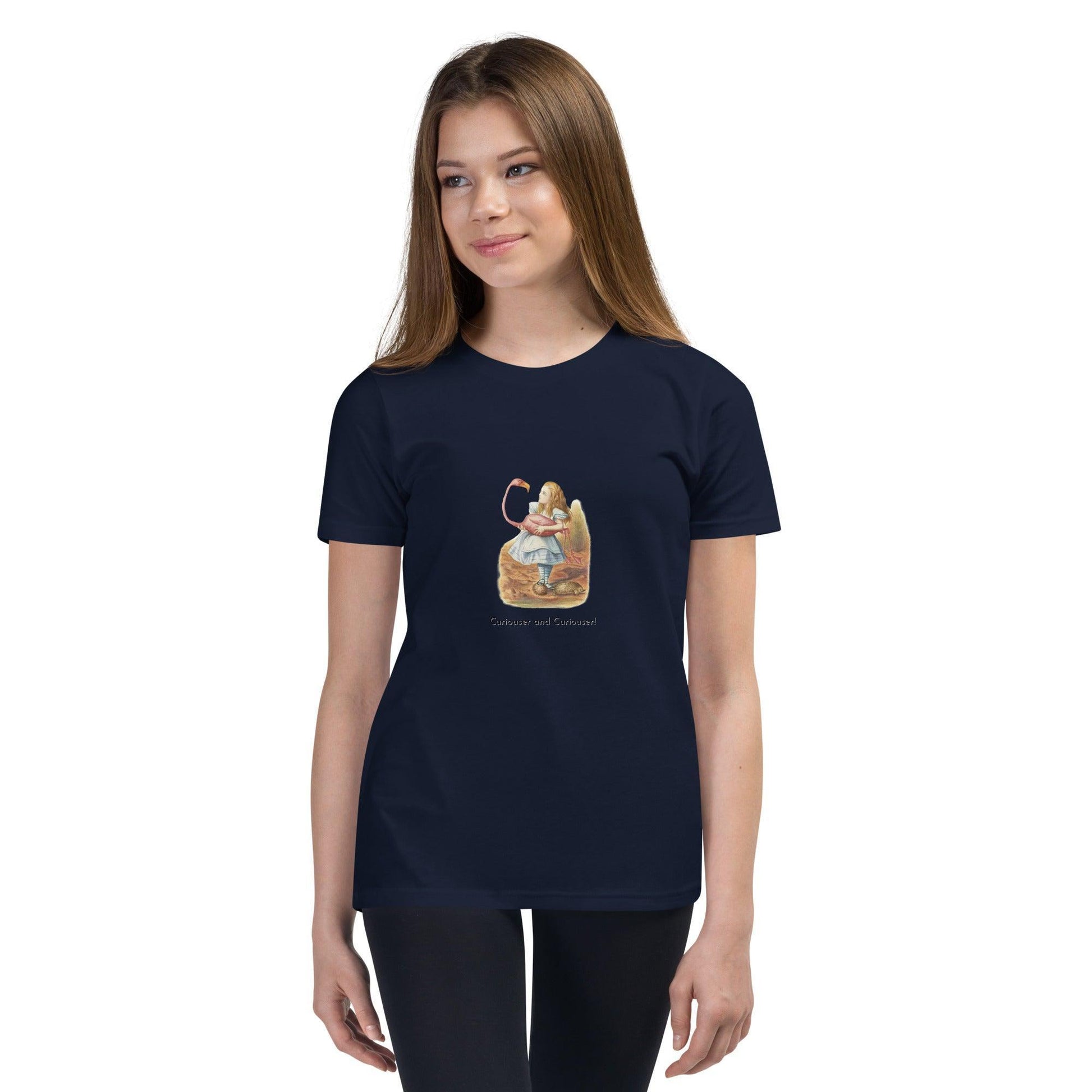 Alice in Wonderland - Flamingo - Youth T-Shirt - Whippie's